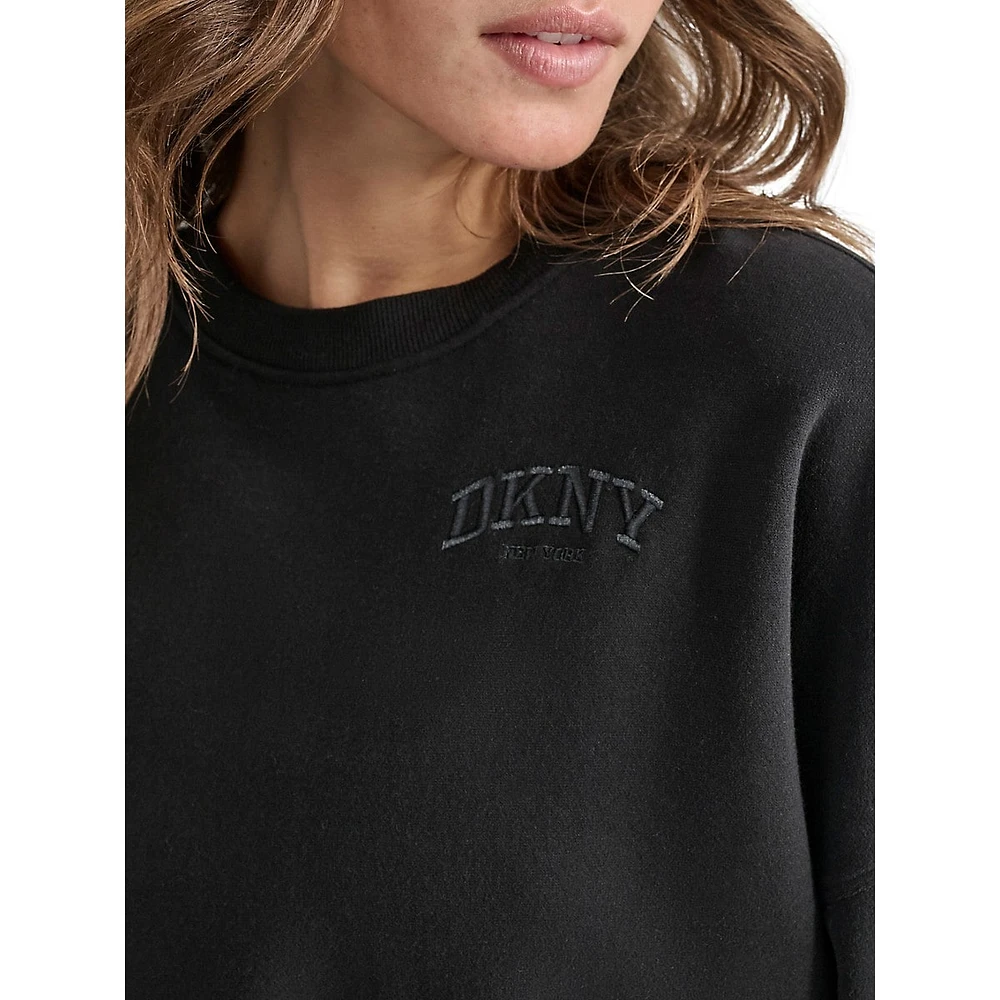 Sweat-shirt avec logo universitaire