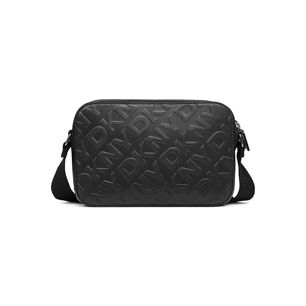 Ashlyn Double-Zip Monogram Camera Bag