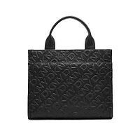 Ashlyn Medium Embossed Monogram Tote