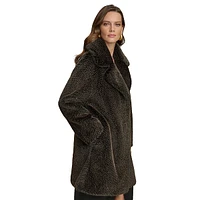 Oversized Faux Fur Coat