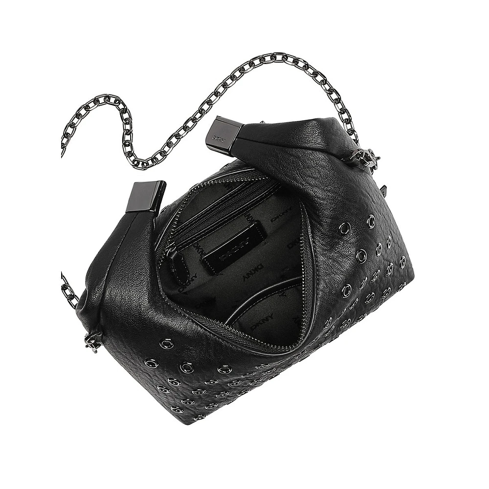 Mel Top-Zip Hobo Bag