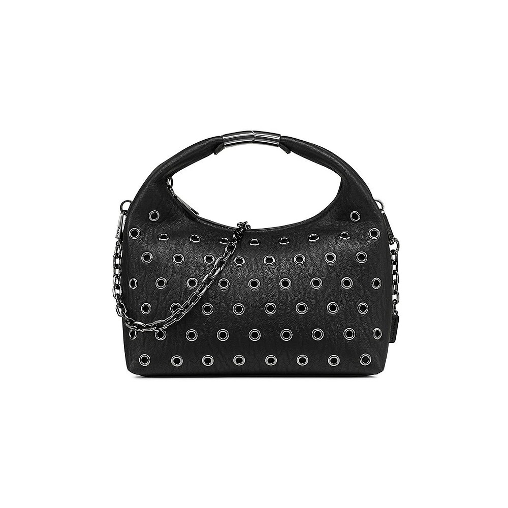 Mel Top-Zip Hobo Bag