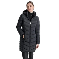 Packable Quilted Longline Jacket