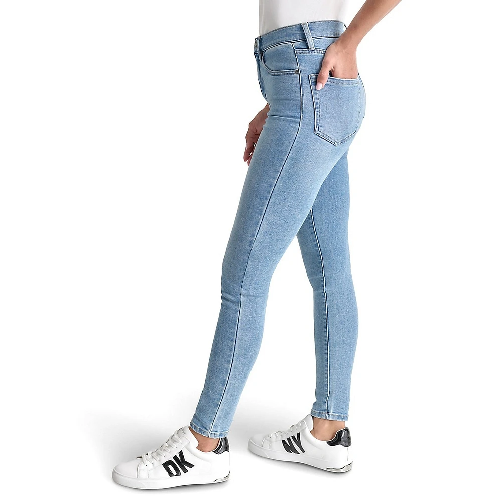 High-Rise Skinny Jeans