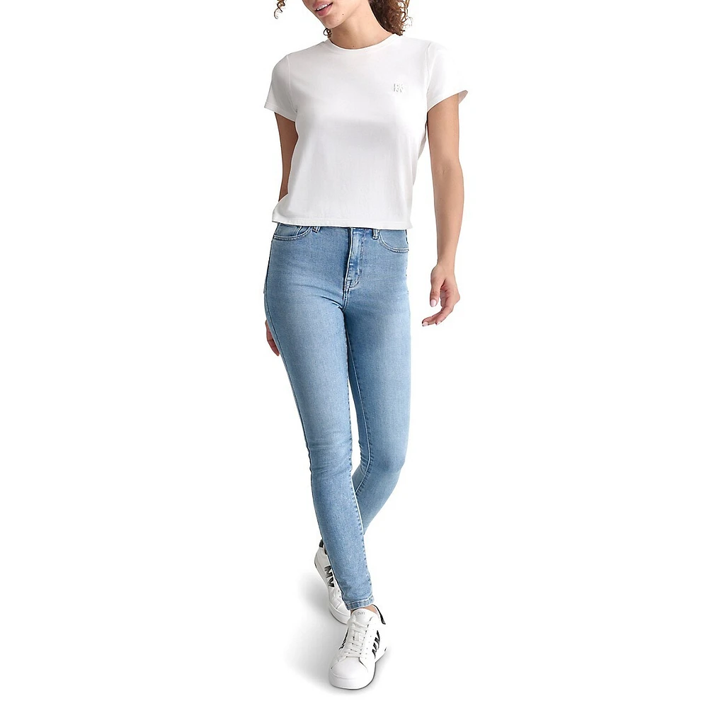 High-Rise Skinny Jeans