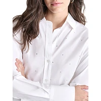 Studded Rhinestone Shirt