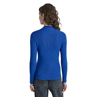 Logo-Stripe Ribbed Sweater
