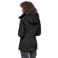 Hooded Short Packable Gilet Coat