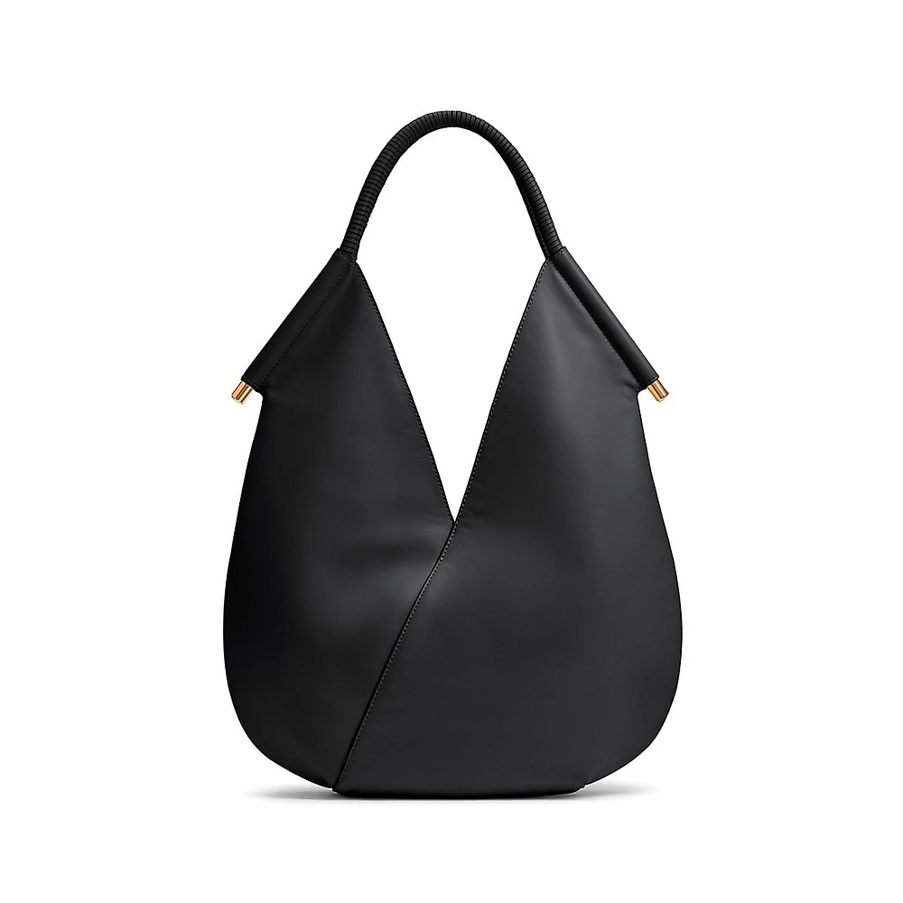 Baldwin Smooth Leather Shoulder Bag