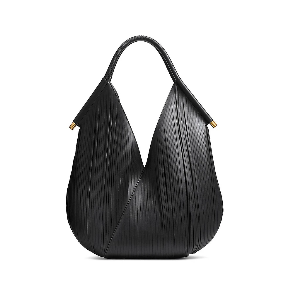 Baldwin Leather Fringe Shoulder Bag