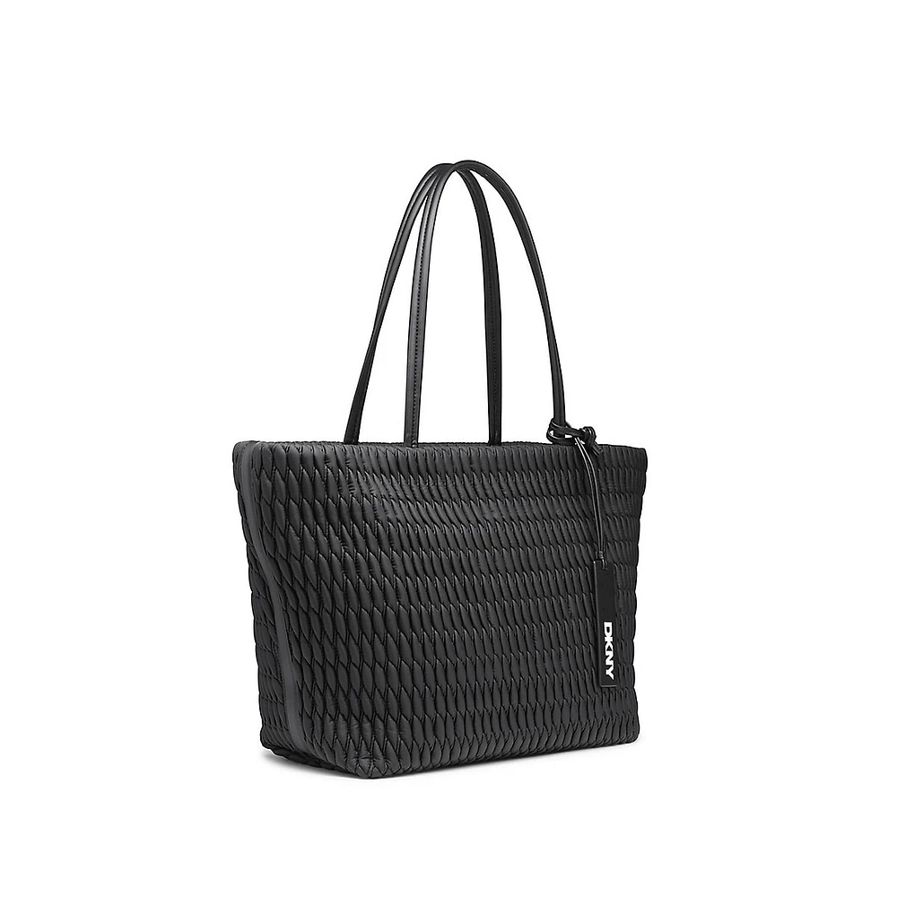 Mack Large Quilted Tote