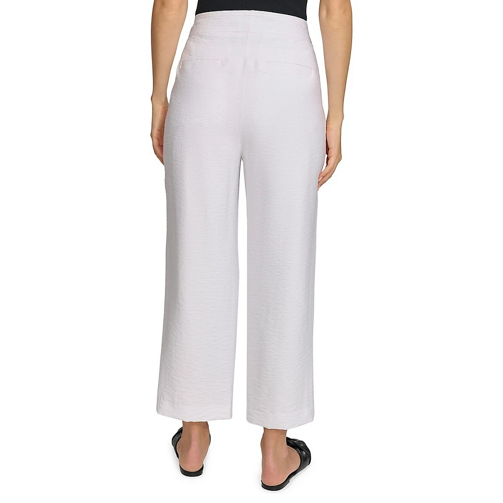 Belted Pleat Pants