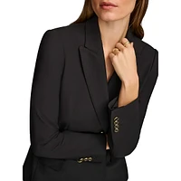 Double-Breasted Suit Blazer