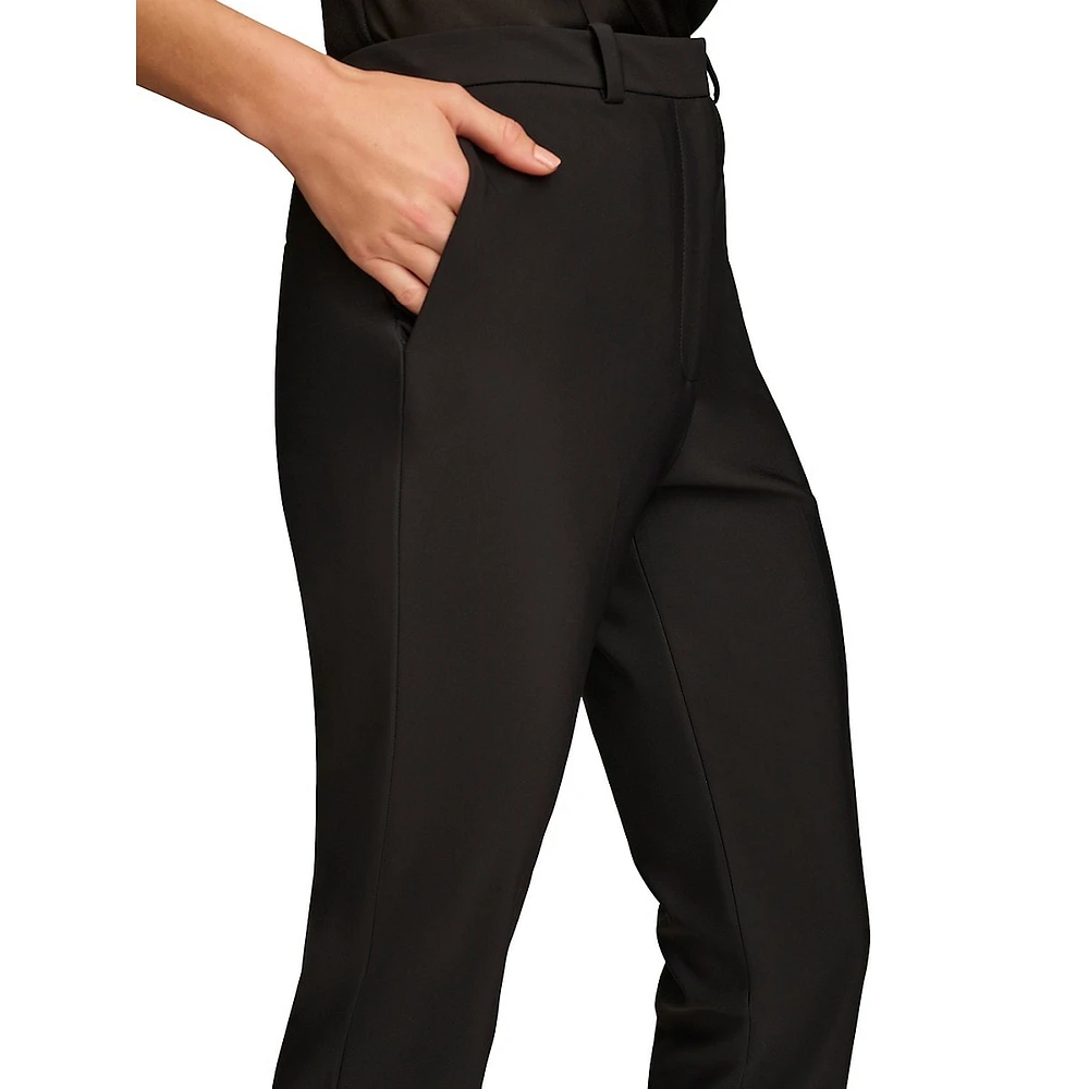 Straight-Leg Trousers