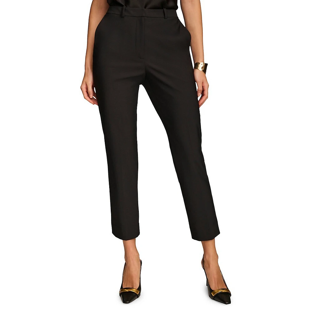 Straight-Leg Trousers