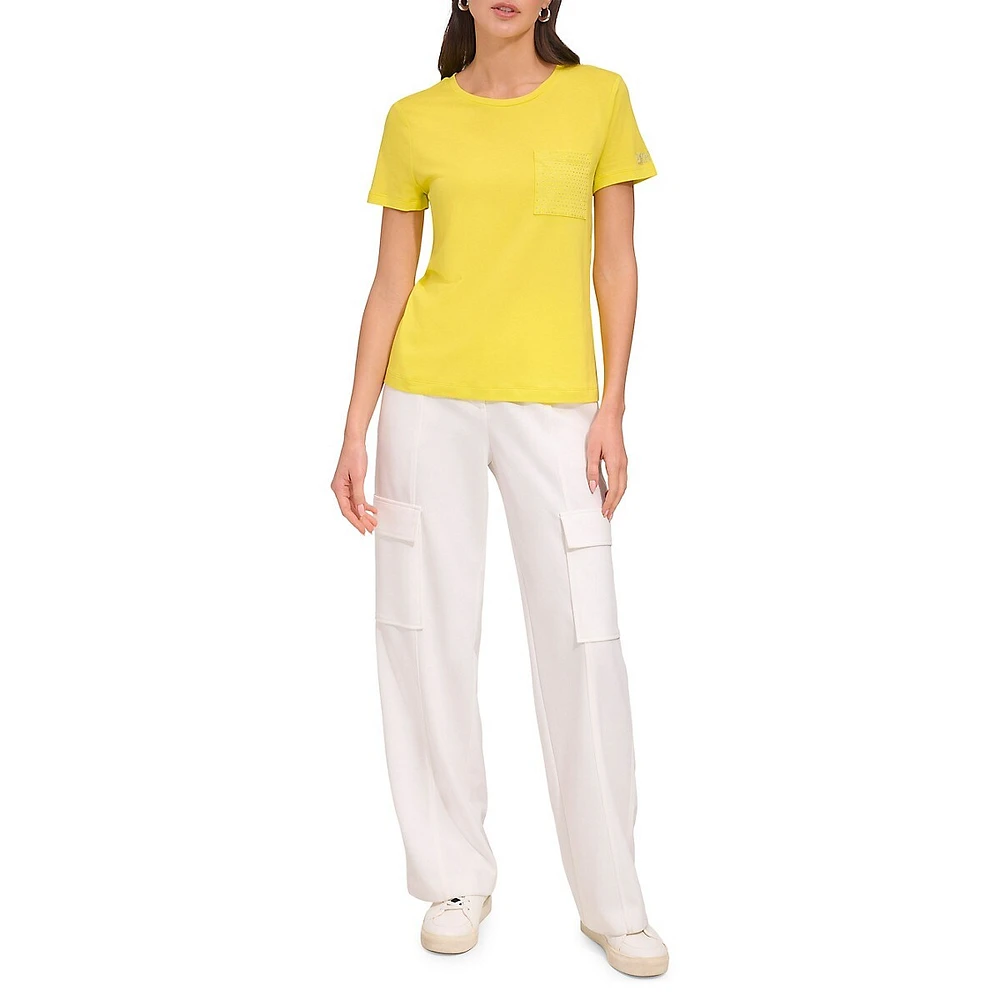Stud Pocket T-Shirt