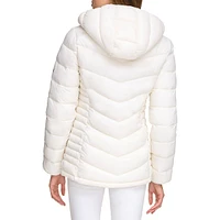 Lightweight Packable Puffer Short Coat