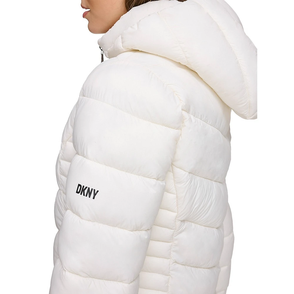 Lightweight Packable Puffer Short Coat