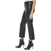 Butter Faux-Leather Pants