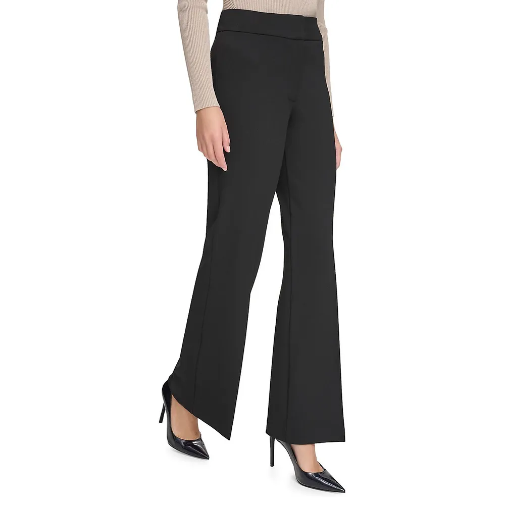 High-Rise Wide-Leg Trousers