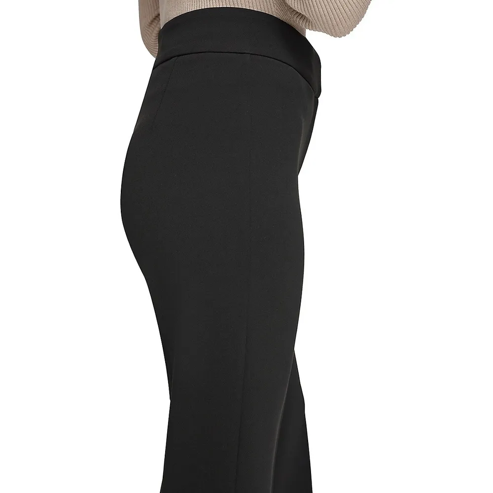 High-Rise Wide-Leg Trousers