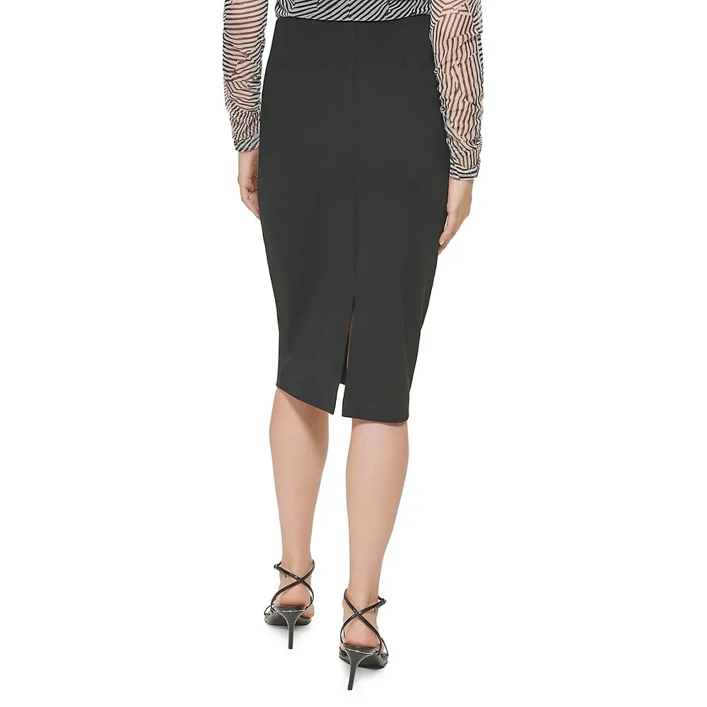 Pull-On Pencil Skirt