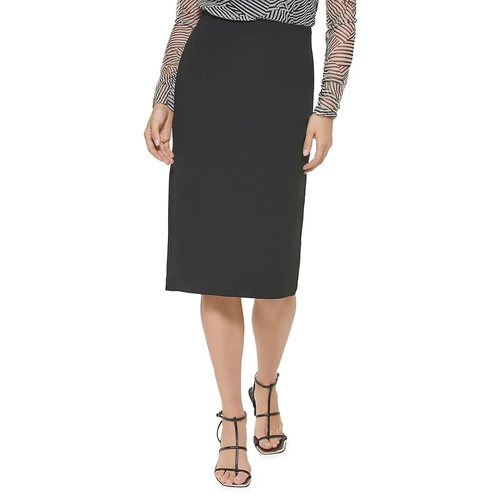 Pull-On Pencil Skirt