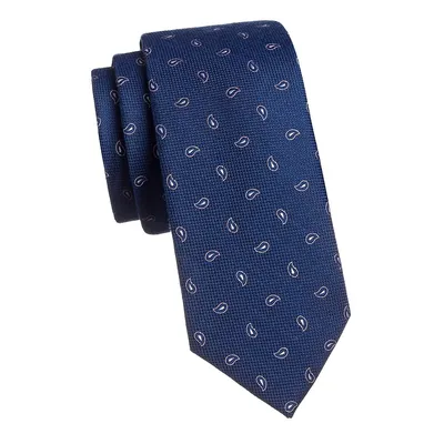 Paisley Dot Neat Tie