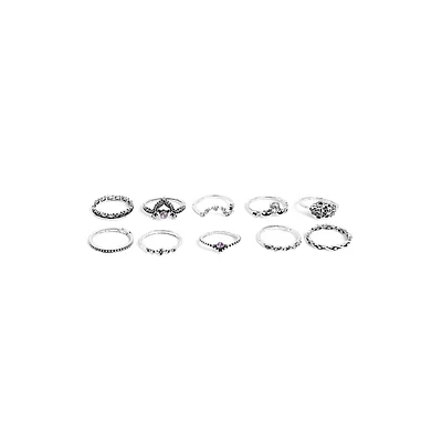 Pack Of 10 Designer Modern Ring