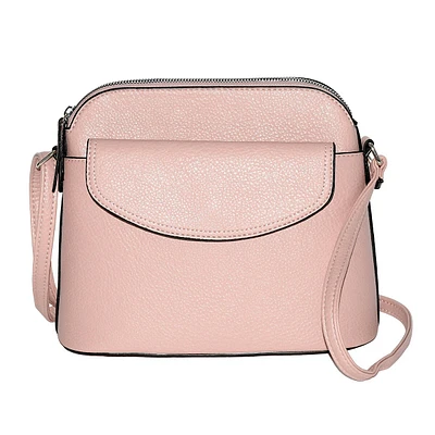 Crossbody Bag With Front Flap