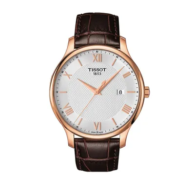 Montre Tradition ton or rose