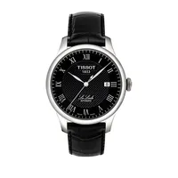 Le Locle Automatic Leather Strap Watch T41142353