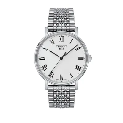 T-Classic Everytime Stainless Steel Bracelet Watch