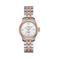 T-Classic Le Locle Automatic Two-Tone Bracelet Watch T41218316