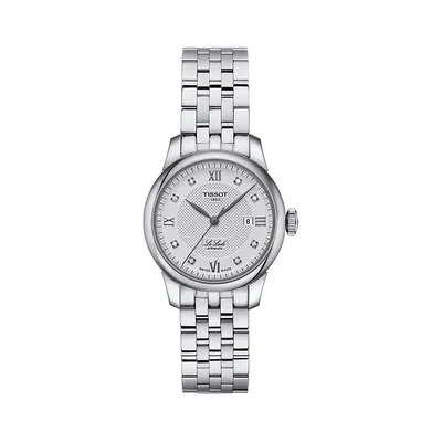 T-Classic Le Locle Automatic Stainless Steel Bracelet Watch T0062071103600