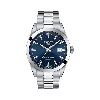 ​Gentleman Powermatic 80 Silicium Bracelet Watch T1274071104100