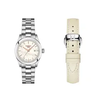 T-My Lady Mother-Of-Pearl Dial & Stainless Steel Bracelet Watch T1320101111100