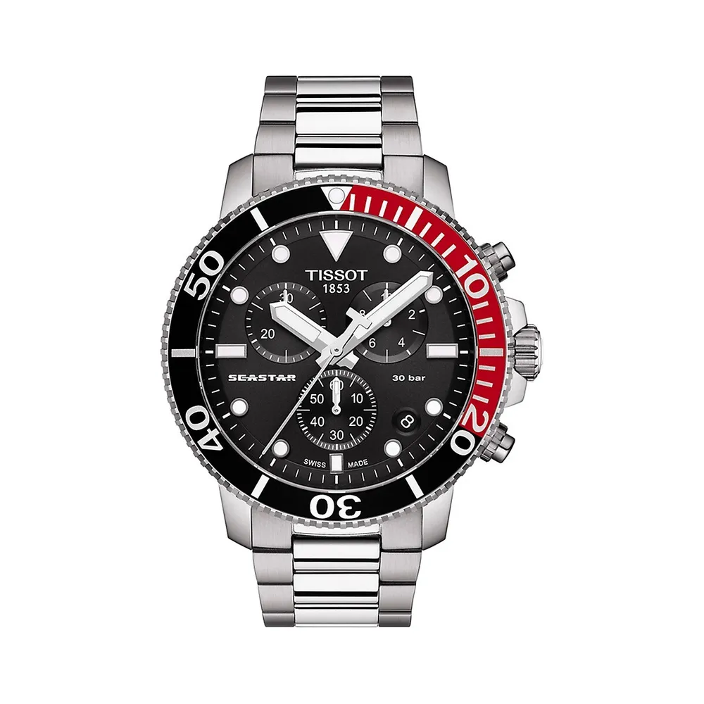 T-Sport Seastar 1000 Chronograph Watch T1204171105101