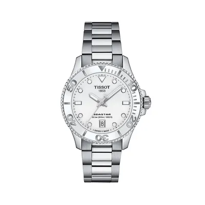 Seastar 1000 Stainless Steel Bracelet Watch T1202101101100