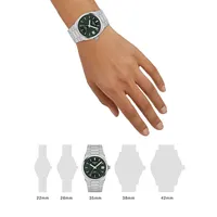 PRX Powermatic 80 35MM Automatic Stainless Steel Bracelet Watch T1372071109100