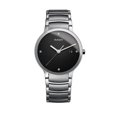 Unisex Centrix Stainless Steel & Diamond Watch R30927713