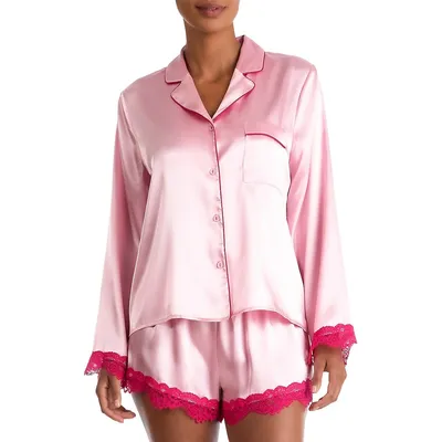 Felciity 2-Piece Satin Pyjamas Set