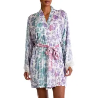 Dorothy Floral Tie-Waist Robe