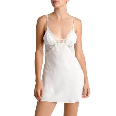 Satin and Lace Chemise