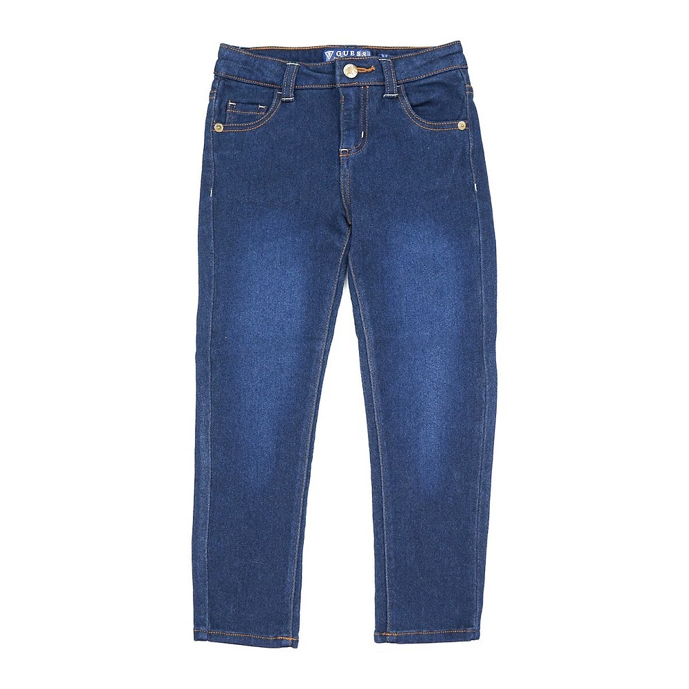 Little Girl's Stretch Denim Jeans