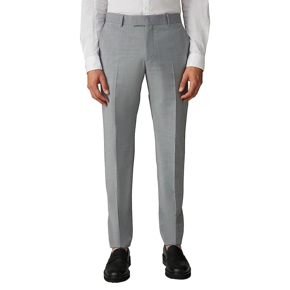 Slim fit Wool-blend Pants