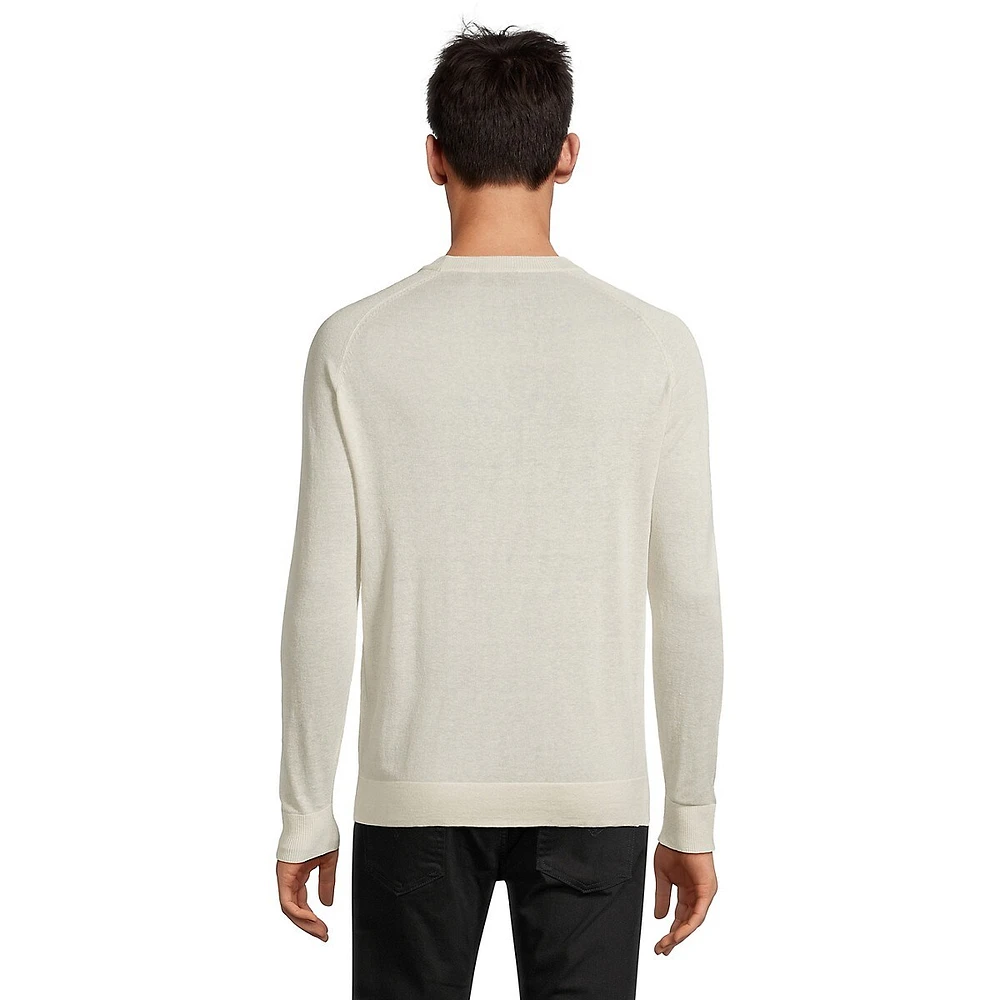 Levi Linen-Modal Raglan Sweater