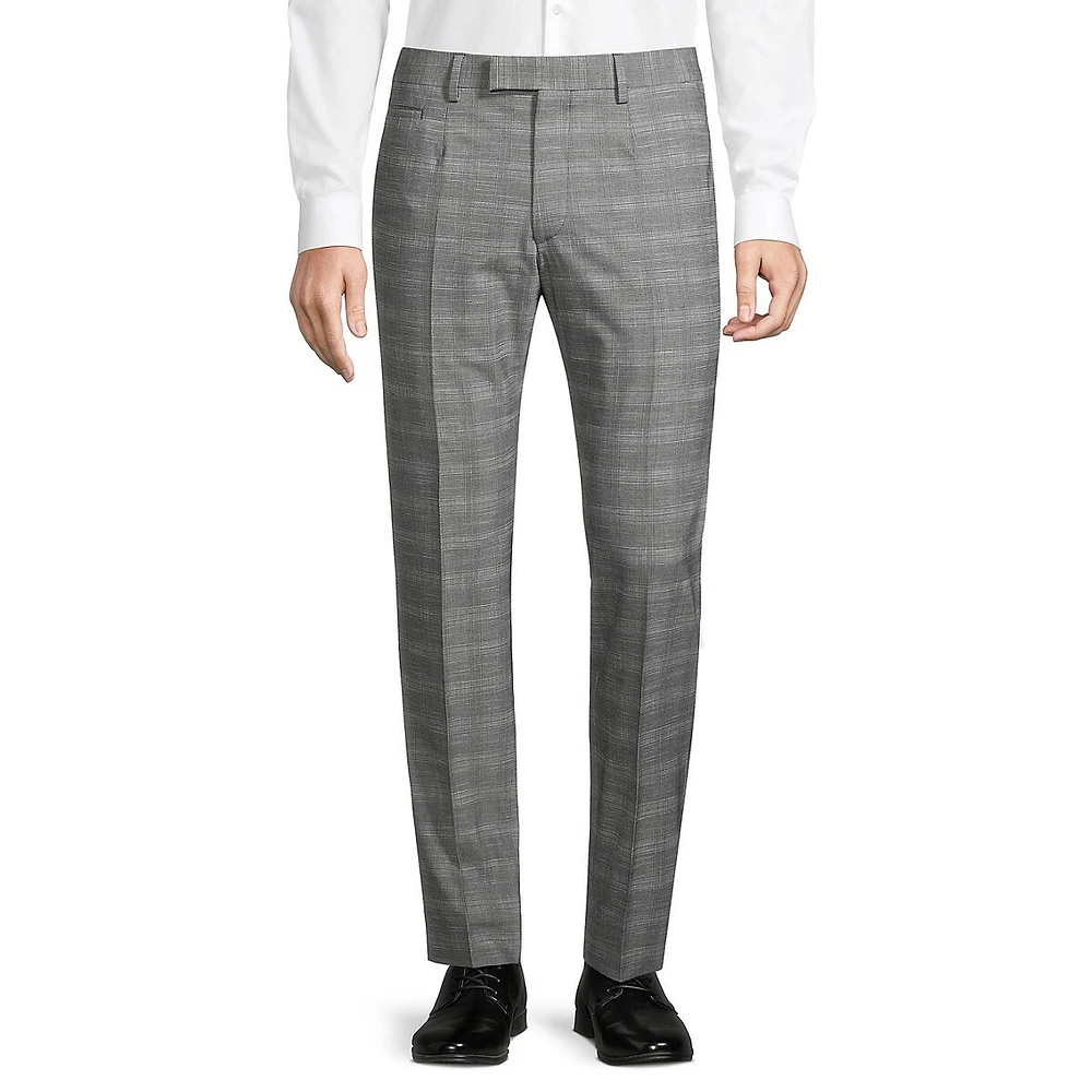 Strellson Kynd Slim-Fit Plaid Dress Pants