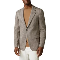 Alzer-J Slim-Fit Herringone Blazer