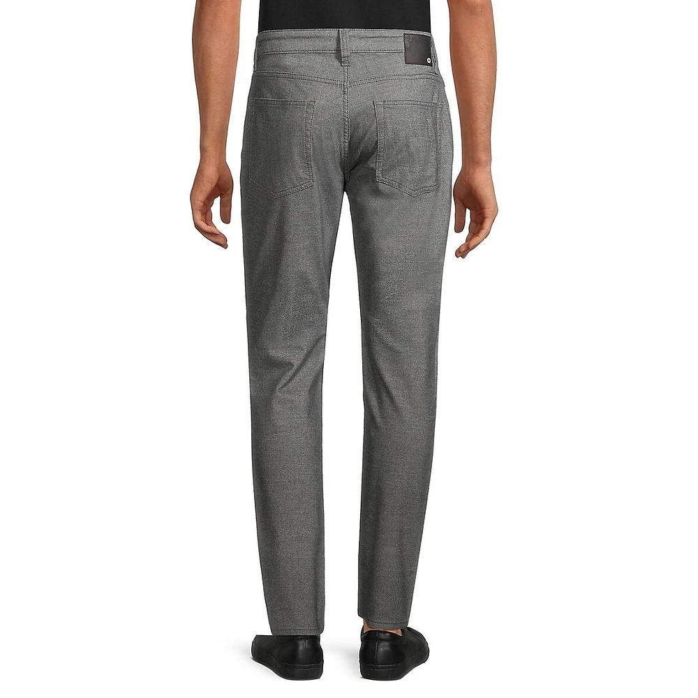 Liam Mid-Rise Tapered-Leg Casual Pants